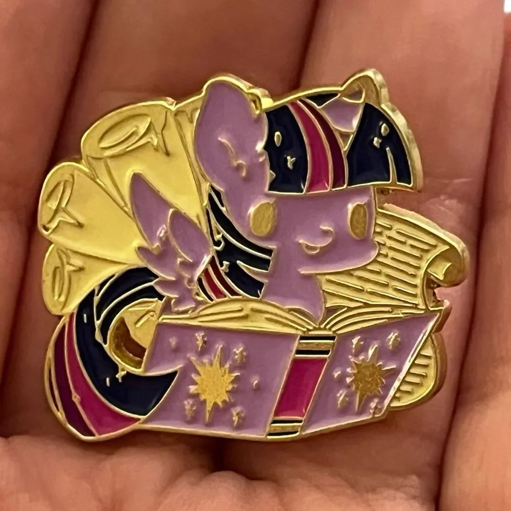 My Little Pony Twilight Sparkle Kawaii Chibi Enamel Pin